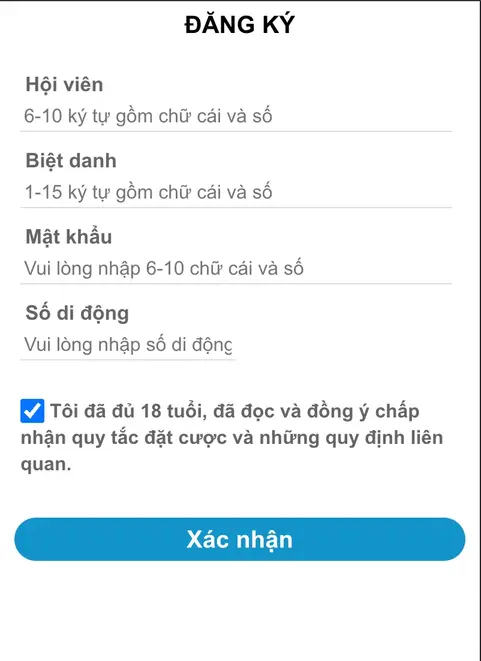 Đăng Ký Tài Khoản VIN79 Casino